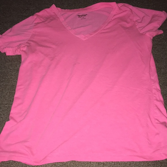 Light Pink Arizona Jean Company V-Neck - Picture 1 of 1